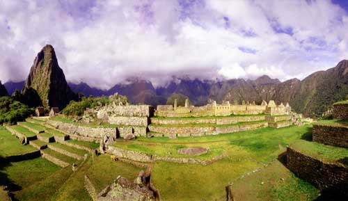 Panorama of Machu Picchu