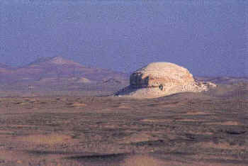 One of the unusual formations visible from the Panamerican highway near ica