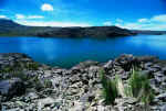 As beautiful as it is immense, Caclocacha Lake in all its splendor.   Walter Wust
