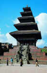 Purification ceremony at a Hindu temple in Pashupatinath on the Bagmati River.  Renzo Uccelli